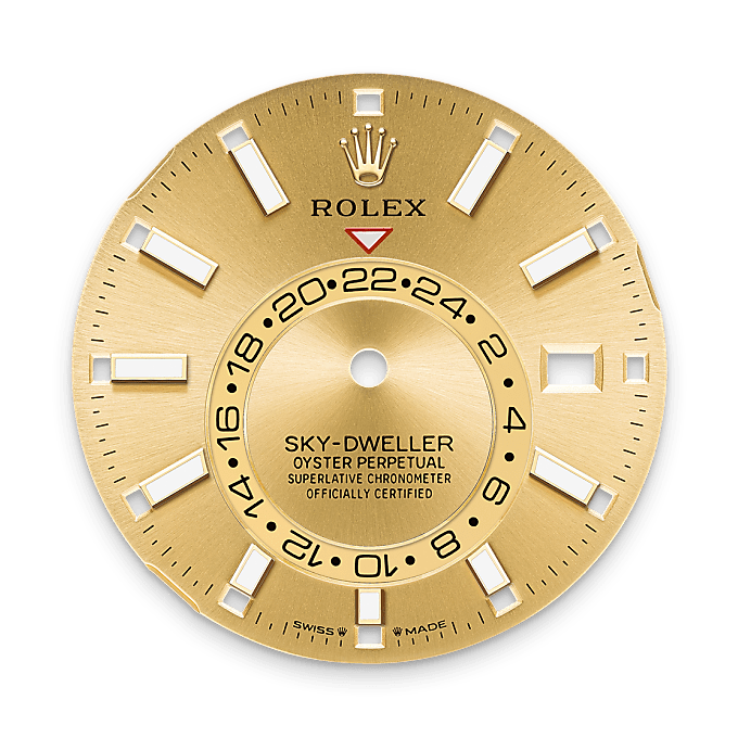 Rolex 
Sky-Dweller
Oyster, 42 mm, acero Oystersteel y oro amarillo
M336933-0001