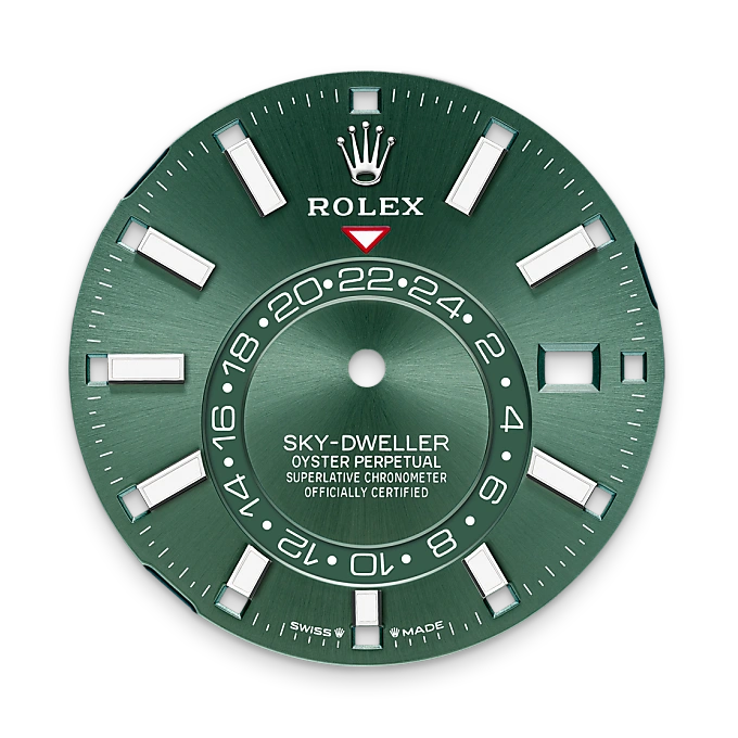 Rolex 
Sky-Dweller
Oyster, 42 mm, acero Oystersteel y oro blanco
M336934-0001