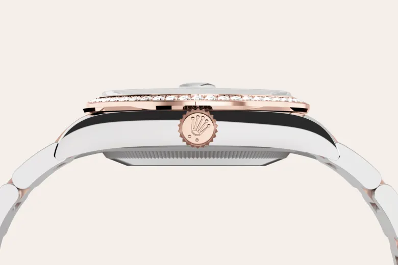 Rolex
Datejust 36
Oyster, 36 mm, acero Oystersteel, oro Everose y diamantes
M126281RBR-0016 Rolex
Datejust 36
Oyster, 36 mm, acero Oystersteel, oro Everose y diamantes
M126281RBR-0016