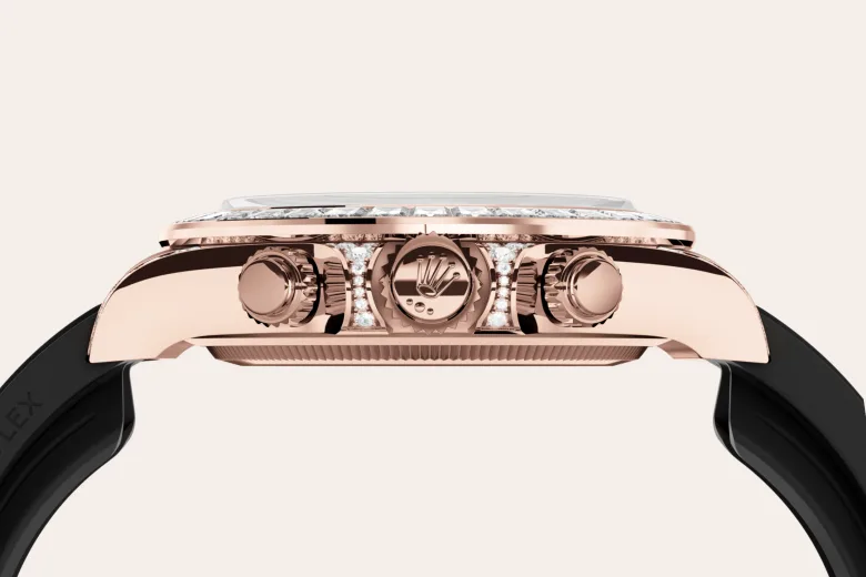 Rolex
Cosmograph Daytona
Oyster, 40 mm, oro Everose y diamantes
M126535TBR-0002 Rolex
Cosmograph Daytona
Oyster, 40 mm, oro Everose y diamantes
M126535TBR-0002