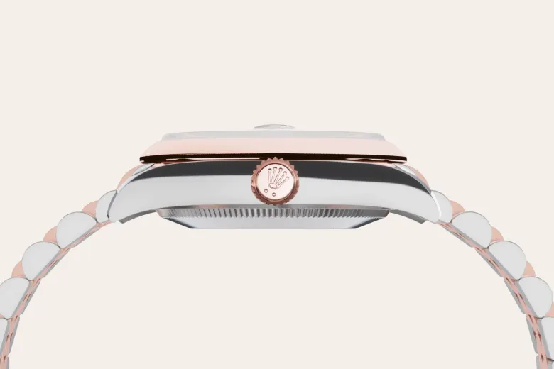 Rolex
Datejust 31
Oyster, 31 mm, acero Oystersteel y oro Everose
M278241-0018 Rolex
Datejust 31
Oyster, 31 mm, acero Oystersteel y oro Everose
M278241-0018