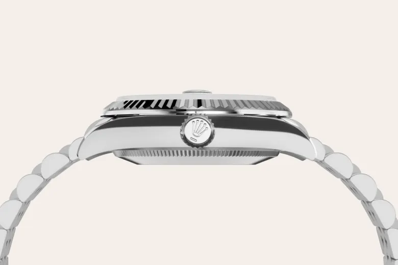 Rolex
Datejust 31
Oyster, 31 mm, acero Oystersteel y oro blanco
M278274-0018 Rolex
Datejust 31
Oyster, 31 mm, acero Oystersteel y oro blanco
M278274-0018