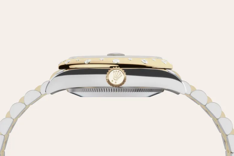 Rolex
Datejust 31
Oyster, 31 mm, acero Oystersteel, oro amarillo y diamantes
M278343RBR-0016 Rolex
Datejust 31
Oyster, 31 mm, acero Oystersteel, oro amarillo y diamantes
M278343RBR-0016