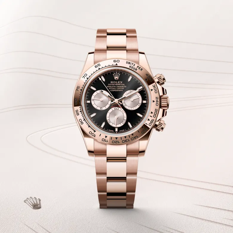 Rolex 
Cosmograph Daytona
Oyster, 40 mm, oro Everose
M126505-0001