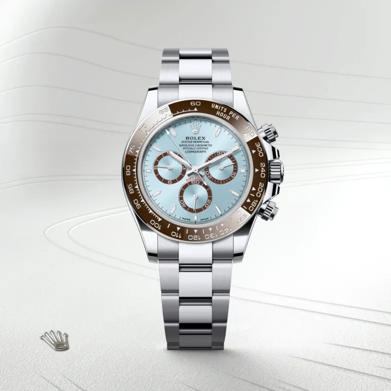 Rolex 
Cosmograph Daytona
Oyster, 40 mm, platino
M126506-0001