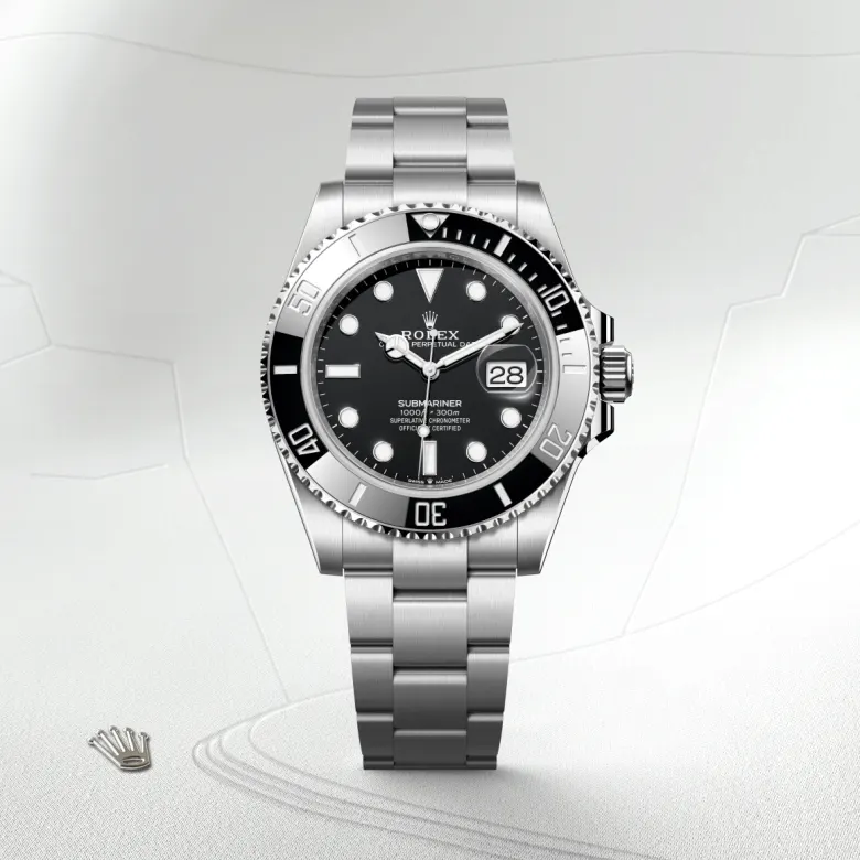 Rolex 
Submariner Date
Oyster, 41 mm, acero Oystersteel
M126610LN-0001