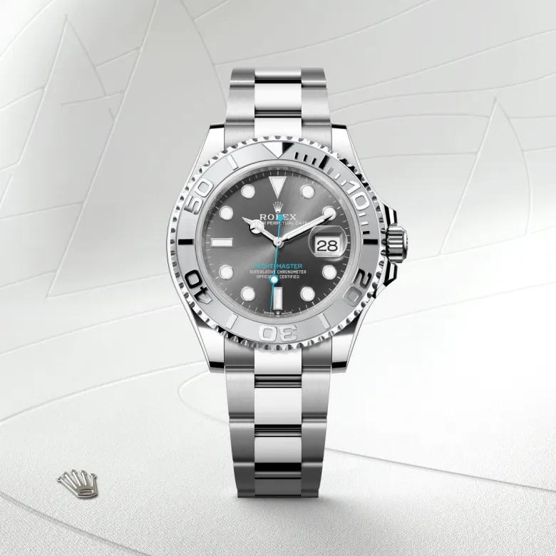 Rolex 
Yacht-Master 40
Oyster, 40 mm, acero Oystersteel y platino
M126622-0001