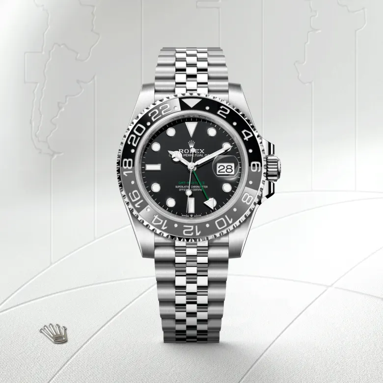 Rolex 
GMT-Master II
Oyster, 40 mm, acero Oystersteel
M126710GRNR-0003