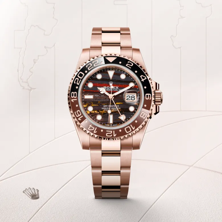Rolex 
GMT-Master II
Oyster, 40 mm, oro Everose
M126715CHNR-0002