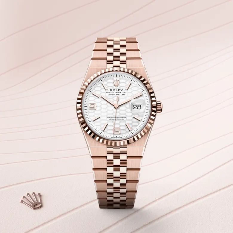 Rolex 
Land-Dweller 36
Oyster, 36 mm, oro Everose
M127235-0001