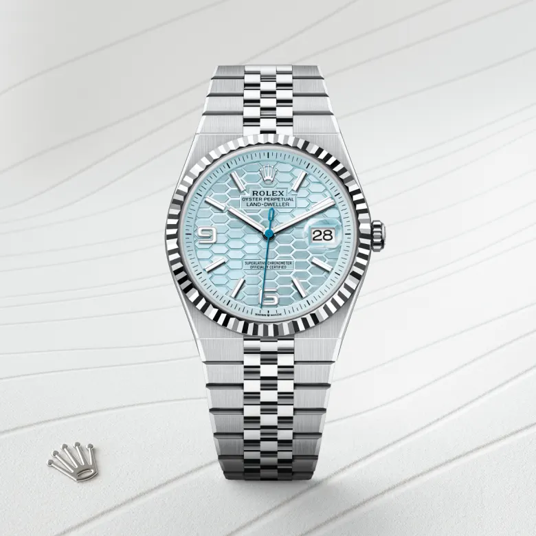 Rolex 
Land-Dweller 40
Oyster, 40 mm, platino
M127336-0001