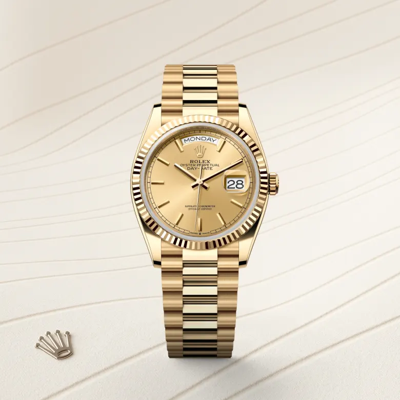 Rolex 
Day-Date 36
Oyster, 36 mm, oro amarillo
M128238-0045
