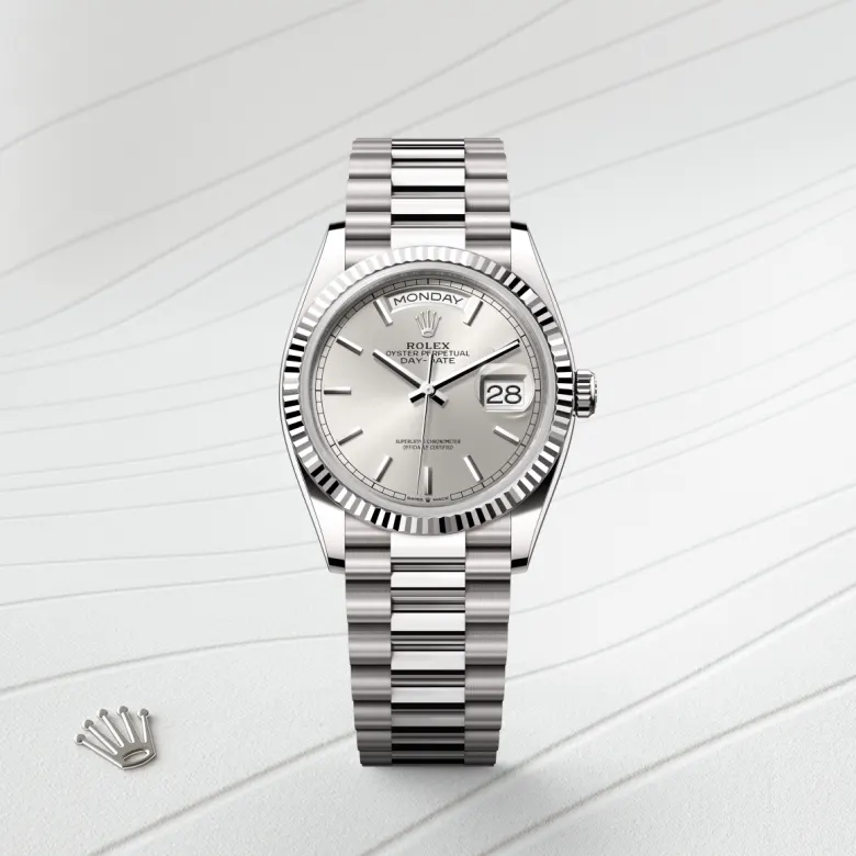 Rolex 
Day-Date 36
Oyster, 36 mm, oro blanco
M128239-0005