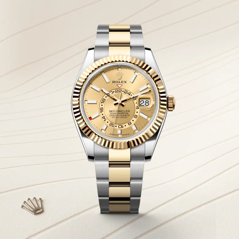 Rolex 
Sky-Dweller
Oyster, 42 mm, acero Oystersteel y oro amarillo
M336933-0001