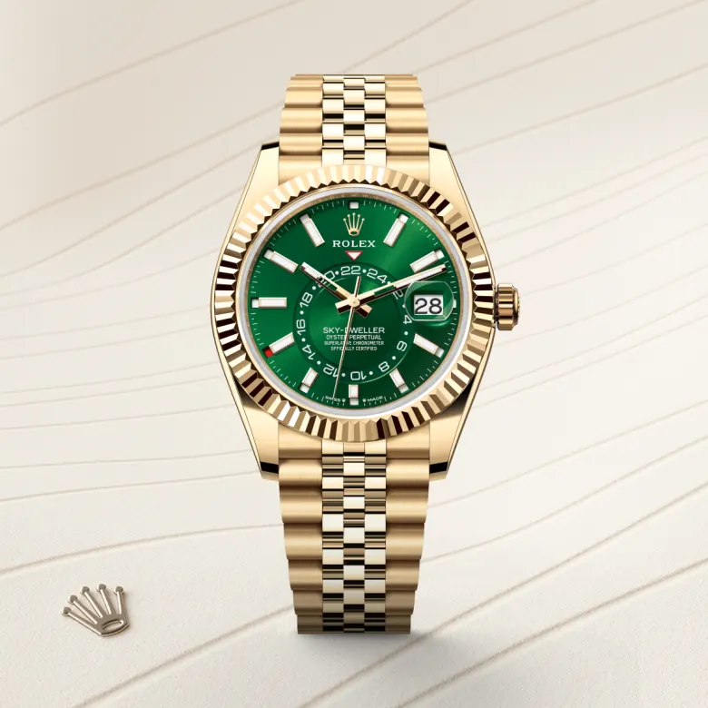 Rolex 
Sky-Dweller
Oyster, 42 mm, oro amarillo
M336938-0008