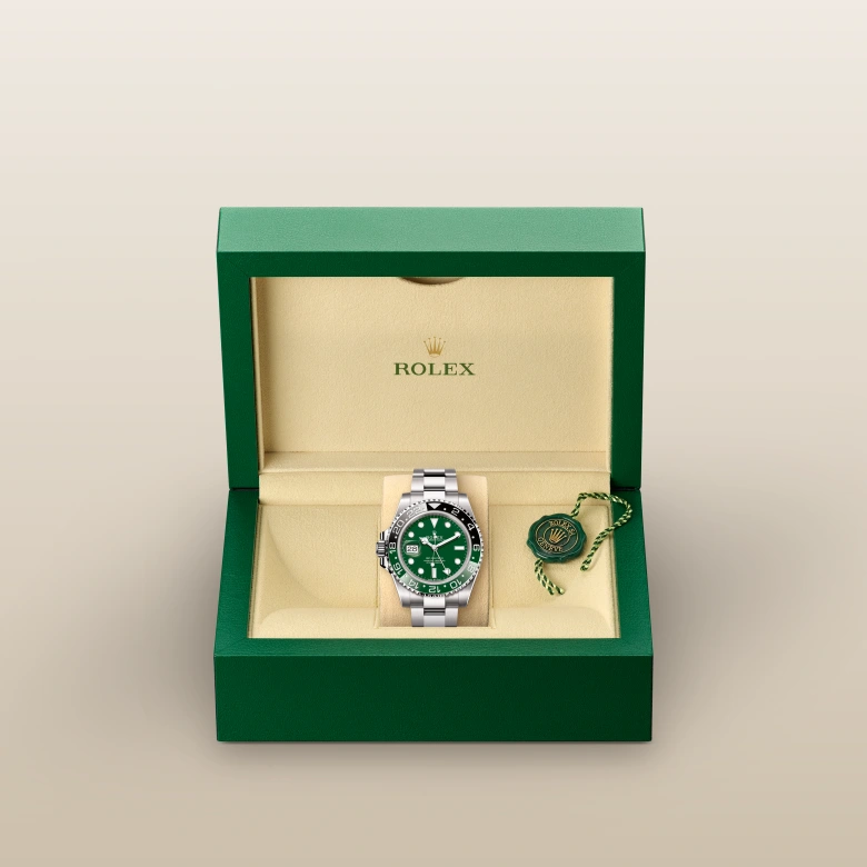 Rolex 
GMT-Master II
Oyster, 40 mm, oro blanco
M126729VTNR-0001