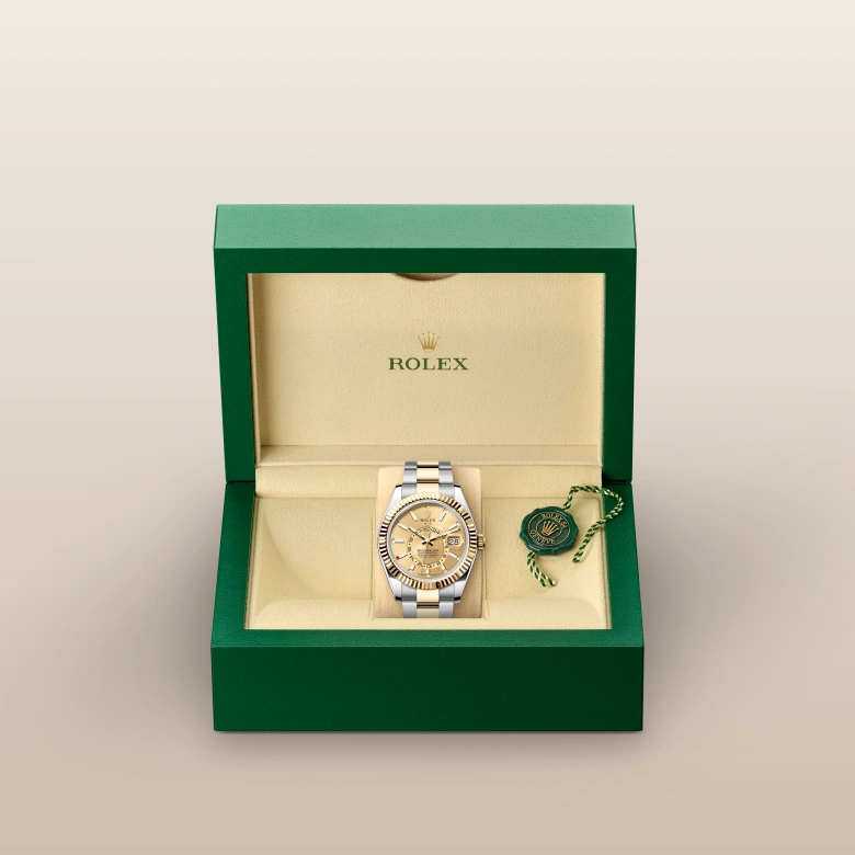 Rolex 
Sky-Dweller
Oyster, 42 mm, acero Oystersteel y oro amarillo
M336933-0001