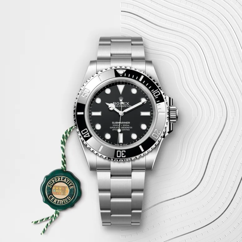 Rolex 
Submariner
Oyster, 41 mm, acero Oystersteel
M124060-0001