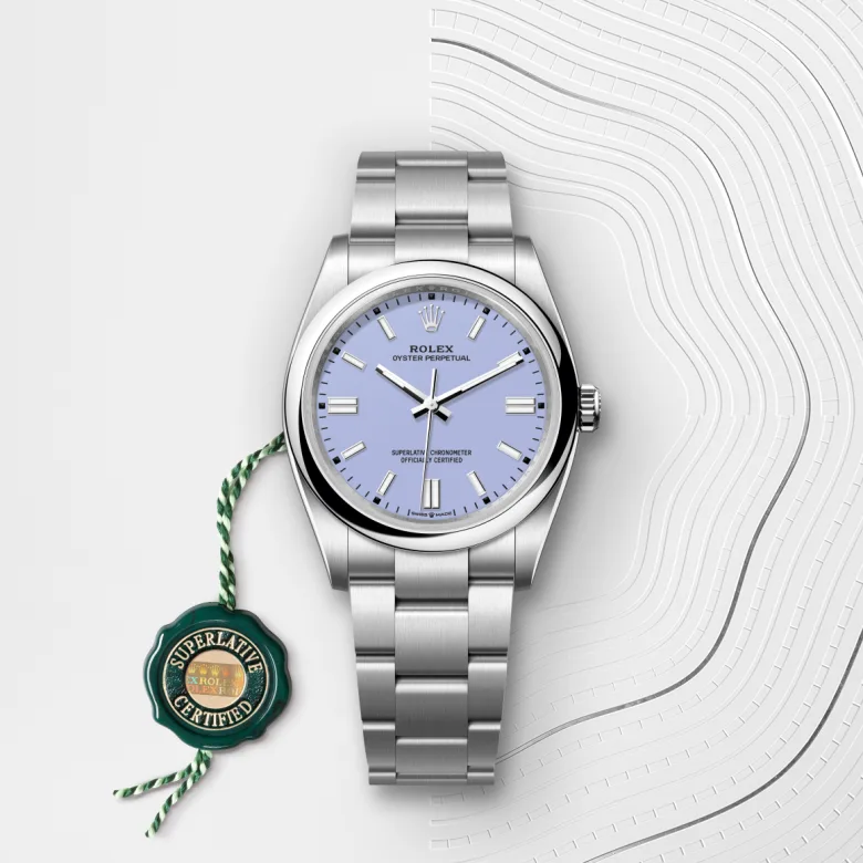 Rolex 
Oyster Perpetual 36
Oyster, 36 mm, acero Oystersteel
M126000-0013