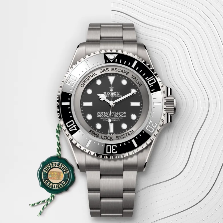 Rolex 
Deepsea Challenge
Oyster, 50 mm, titanio RLX
M126067-0002