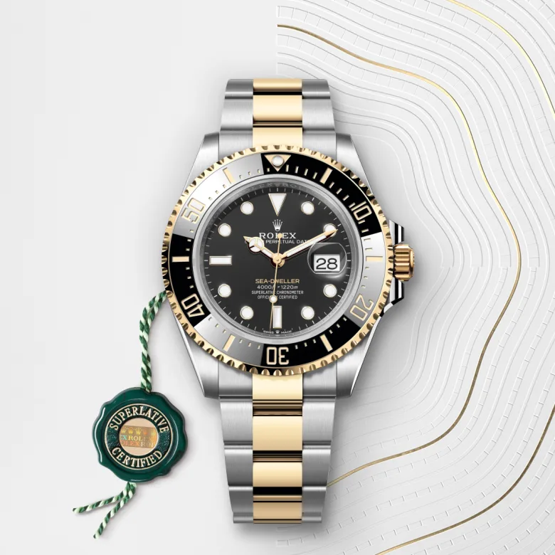 Rolex 
Sea-Dweller
Oyster, 43 mm, acero Oystersteel y oro amarillo
M126603-0001