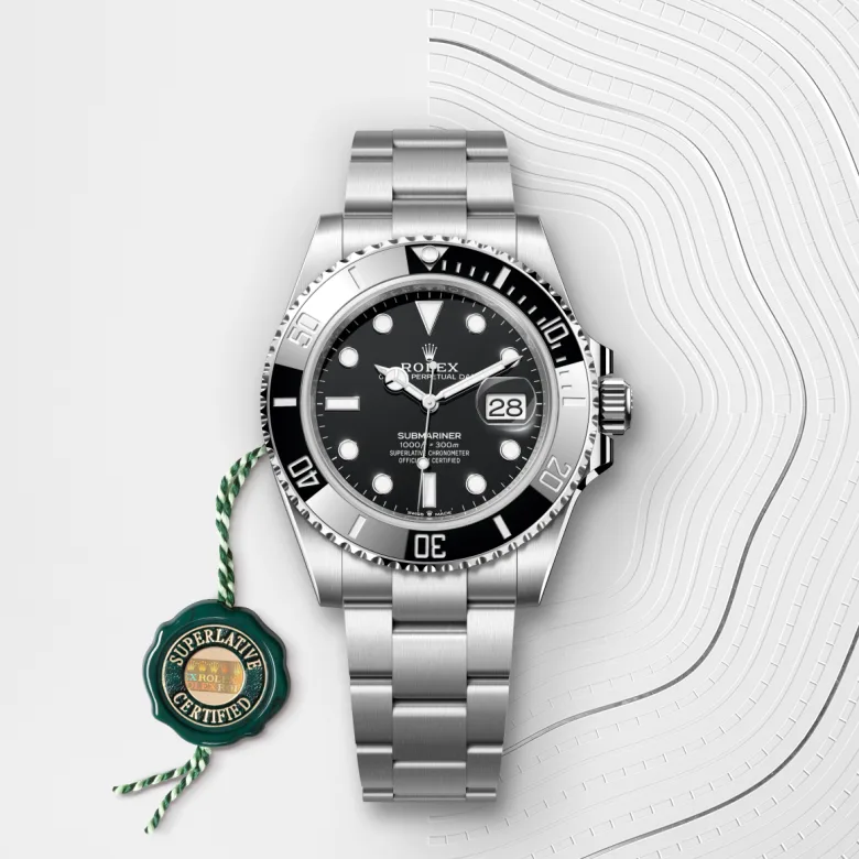 Rolex 
Submariner Date
Oyster, 41 mm, acero Oystersteel
M126610LN-0001