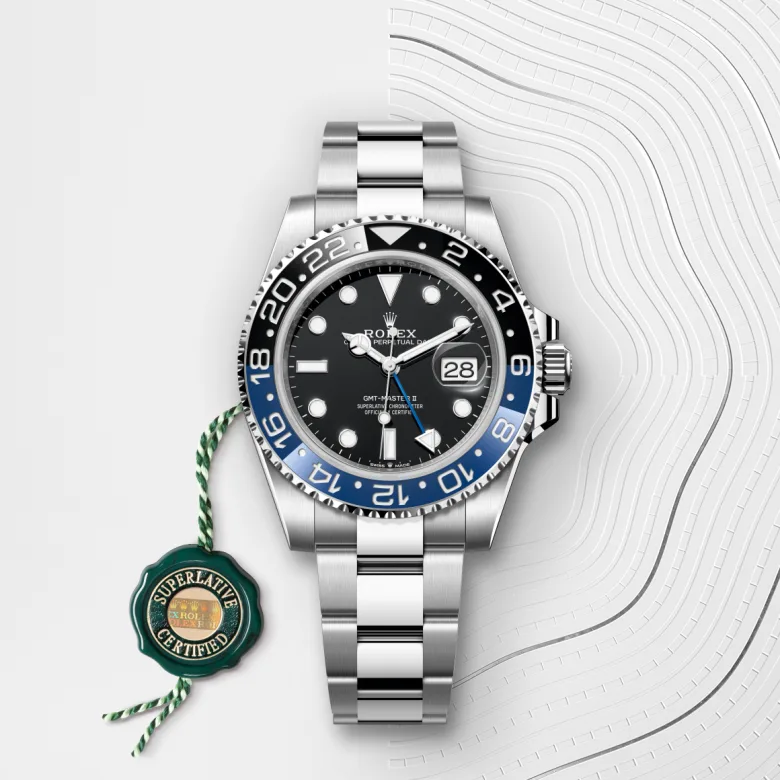 Rolex 
GMT-Master II
Oyster, 40 mm, acero Oystersteel
M126710BLNR-0003