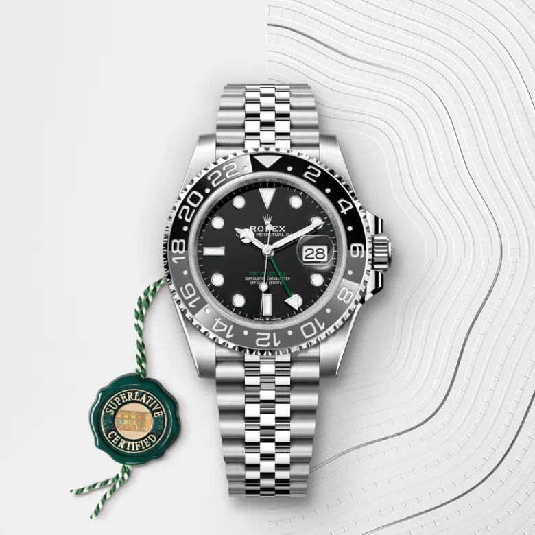 Rolex 
GMT-Master II
Oyster, 40 mm, acero Oystersteel
M126710GRNR-0003