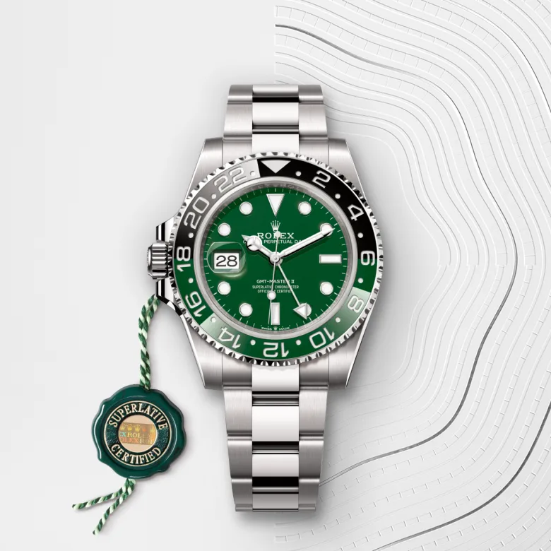 Rolex 
GMT-Master II
Oyster, 40 mm, oro blanco
M126729VTNR-0001