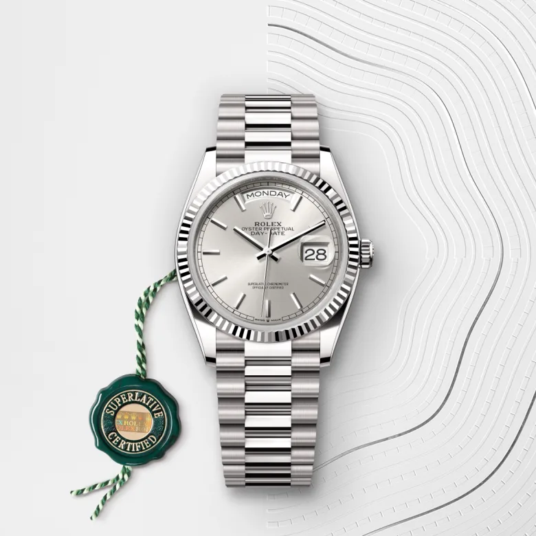 Rolex 
Day-Date 36
Oyster, 36 mm, oro blanco
M128239-0005