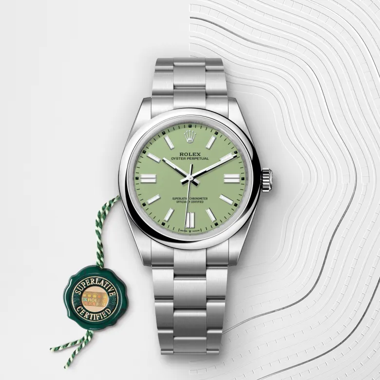 Rolex 
Oyster Perpetual 41
Oyster, 41 mm, acero Oystersteel
M134300-0006