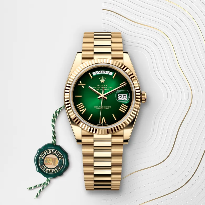 Rolex 
Day-Date 40
Oyster, 40 mm, oro amarillo
M228238-0069