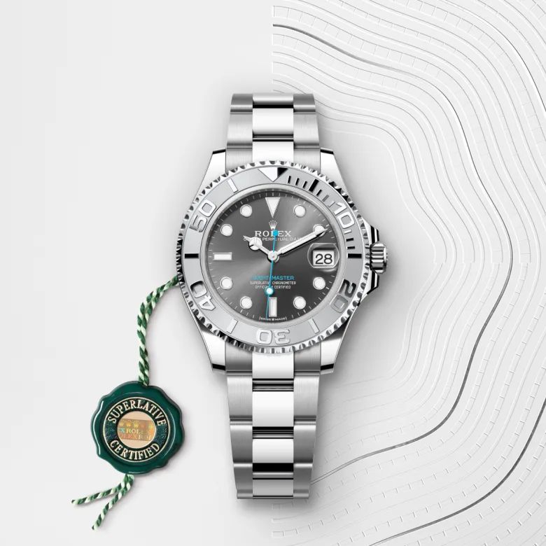 Rolex 
Yacht-Master 37
Oyster, 37 mm, acero Oystersteel y platino
M268622-0002