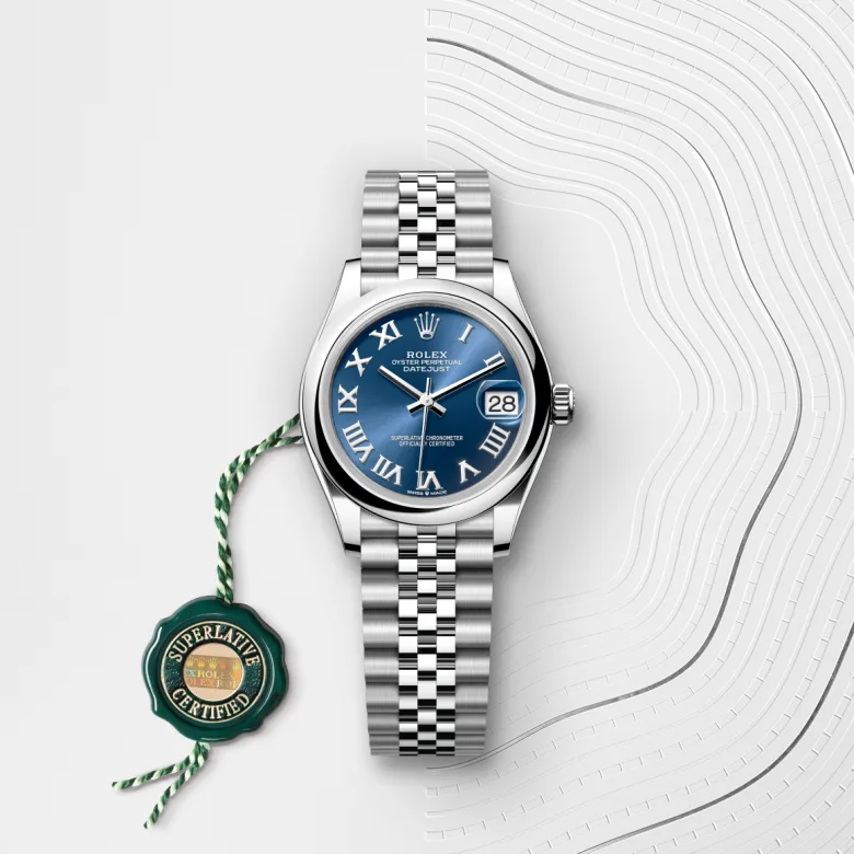 Rolex 
Datejust 31
Oyster, 31 mm, acero Oystersteel
M278240-0018