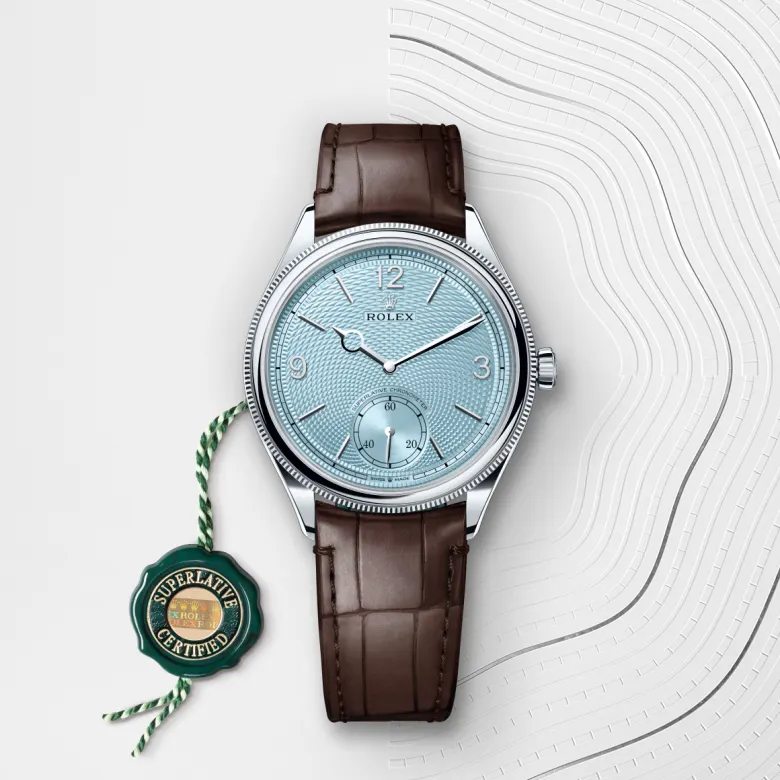 Rolex 
1908
39 mm, platino, acabado pulido
M52506-0002