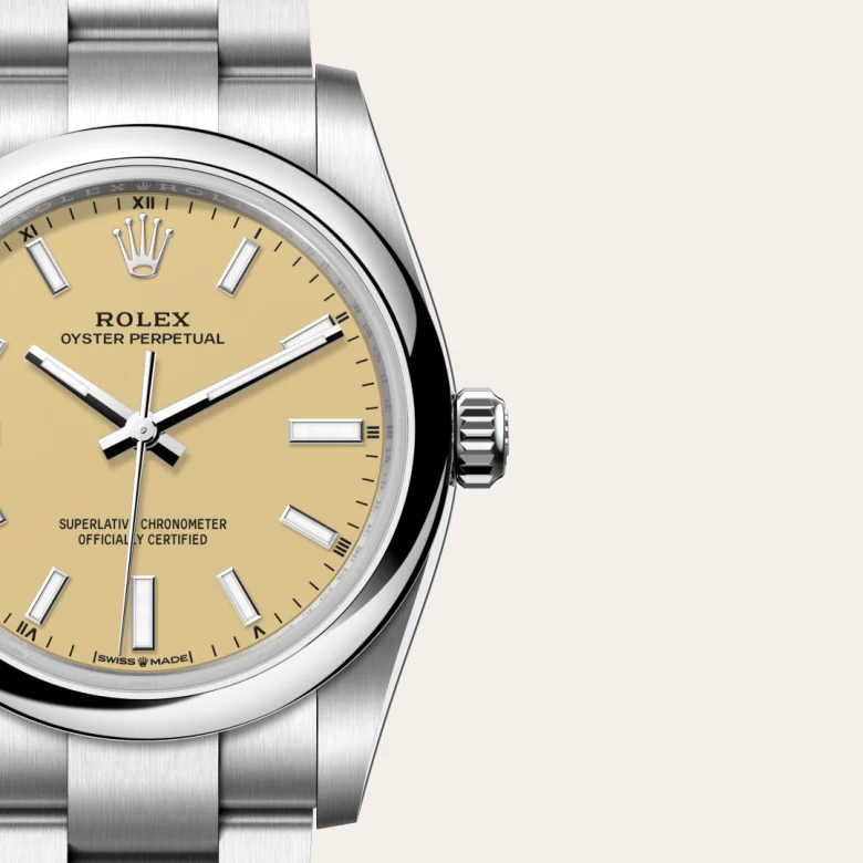 Rolex 
Oyster Perpetual 34
Oyster, 34 mm, acero Oystersteel
M124200-0007