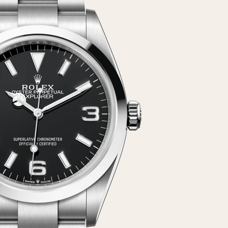 Rolex 
Explorer 36
Oyster, 36 mm, acero Oystersteel
M124270-0001