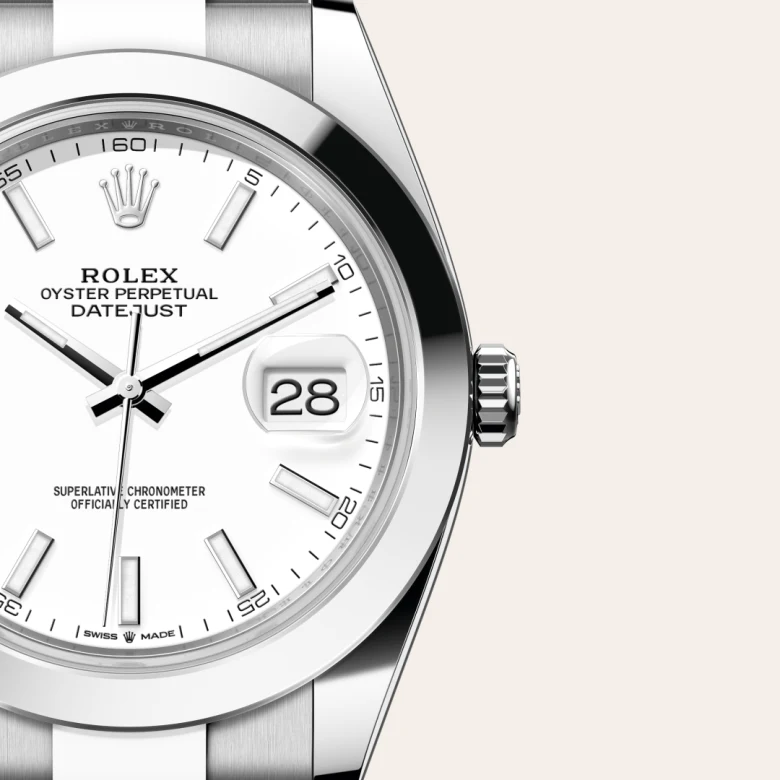 Rolex 
Datejust 41
Oyster, 41 mm, acero Oystersteel
M126300-0005