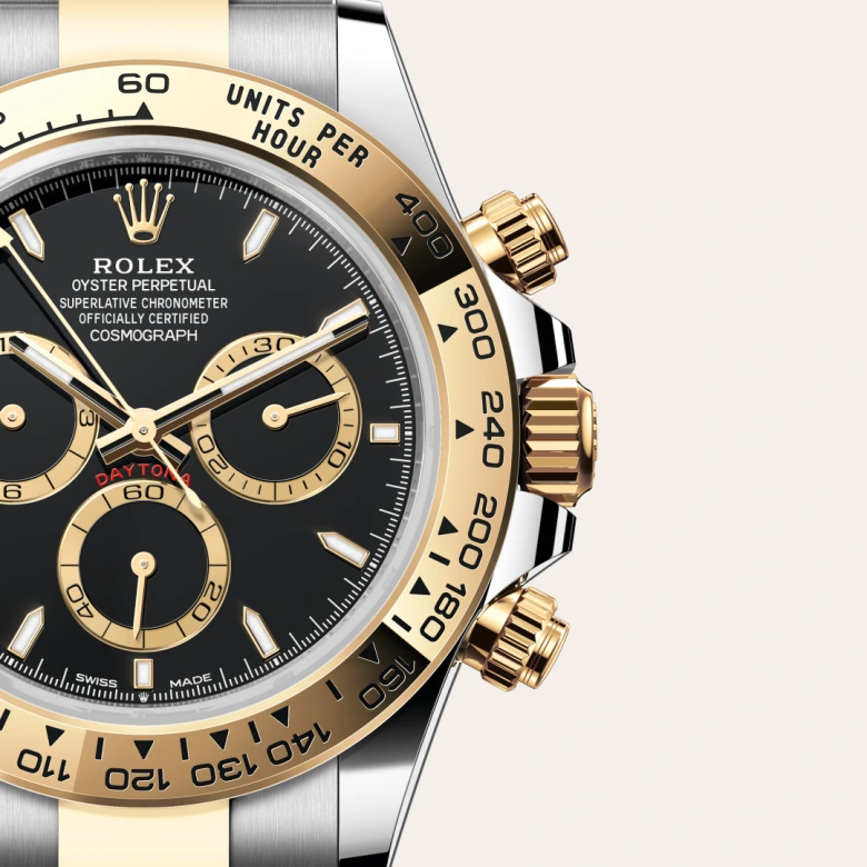 Rolex 
Cosmograph Daytona
Oyster, 40 mm, acero Oystersteel y oro amarillo
M126503-0003