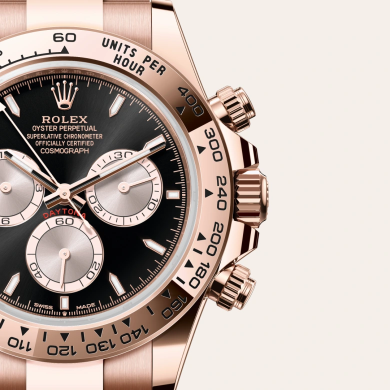 Rolex 
Cosmograph Daytona
Oyster, 40 mm, oro Everose
M126505-0001
