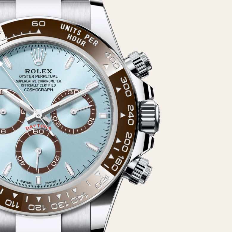 Rolex 
Cosmograph Daytona
Oyster, 40 mm, platino
M126506-0001