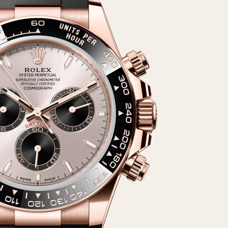 Rolex 
Cosmograph Daytona
Oyster, 40 mm, oro Everose
M126515LN-0006