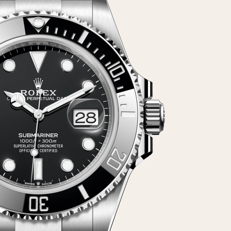 Rolex 
Submariner Date
Oyster, 41 mm, acero Oystersteel
M126610LN-0001