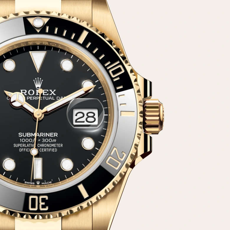 Rolex 
Submariner Date
Oyster, 41 mm, oro amarillo
M126618LN-0002