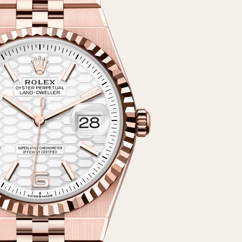 Rolex 
Land-Dweller 36
Oyster, 36 mm, oro Everose
M127235-0001