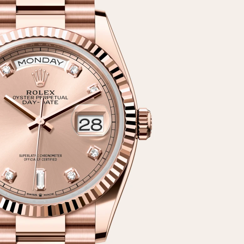 Rolex 
Day-Date 36
Oyster, 36 mm, oro Everose
M128235-0009