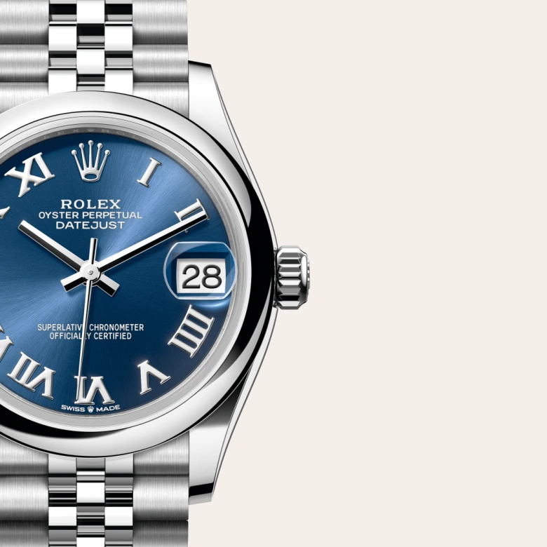 Rolex 
Datejust 31
Oyster, 31 mm, acero Oystersteel
M278240-0018