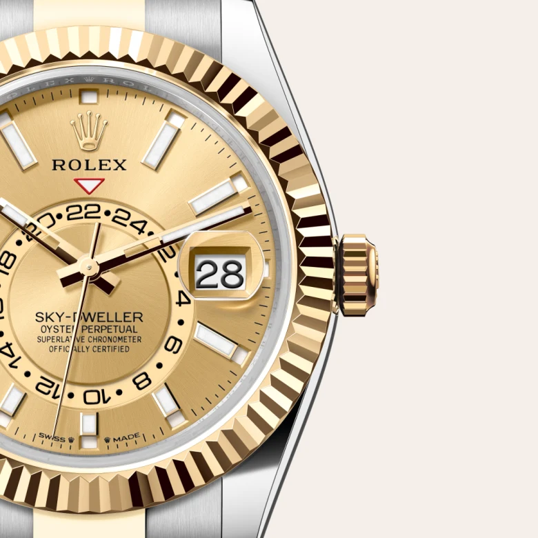 Rolex 
Sky-Dweller
Oyster, 42 mm, acero Oystersteel y oro amarillo
M336933-0001