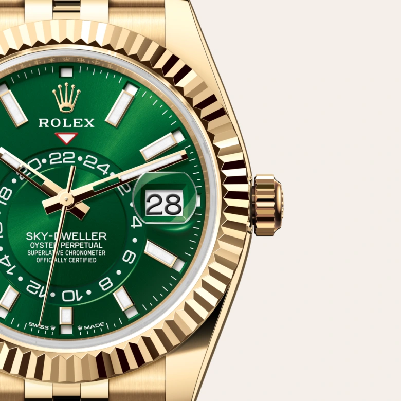 Rolex 
Sky-Dweller
Oyster, 42 mm, oro amarillo
M336938-0008