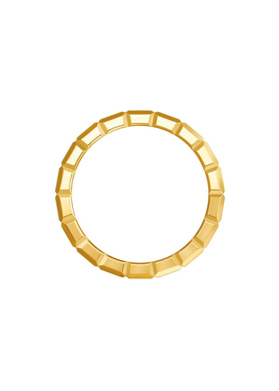 Ice Cube Anillo, Oro Amarillo Ético - Imagen 3